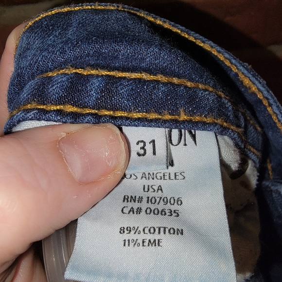 Hudson Signature Size 31 Bootcut Jeans Style # W170DCB Women Dark Wash - Picture 5 of 6